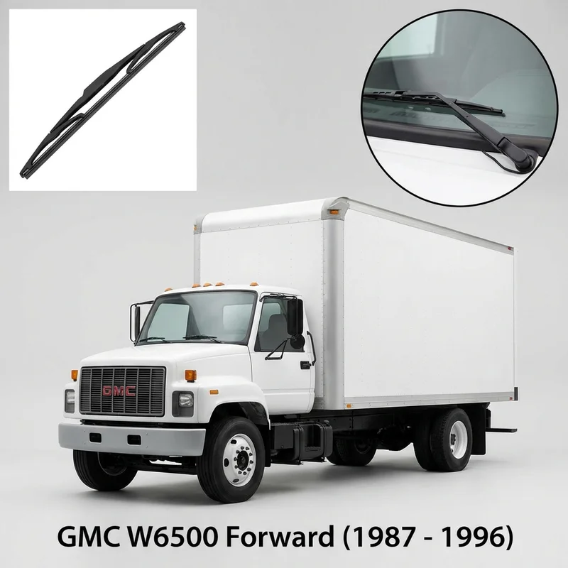 Driver Side Wiper Blade for GMC W6500 Forward (1987 - 1996) - 1